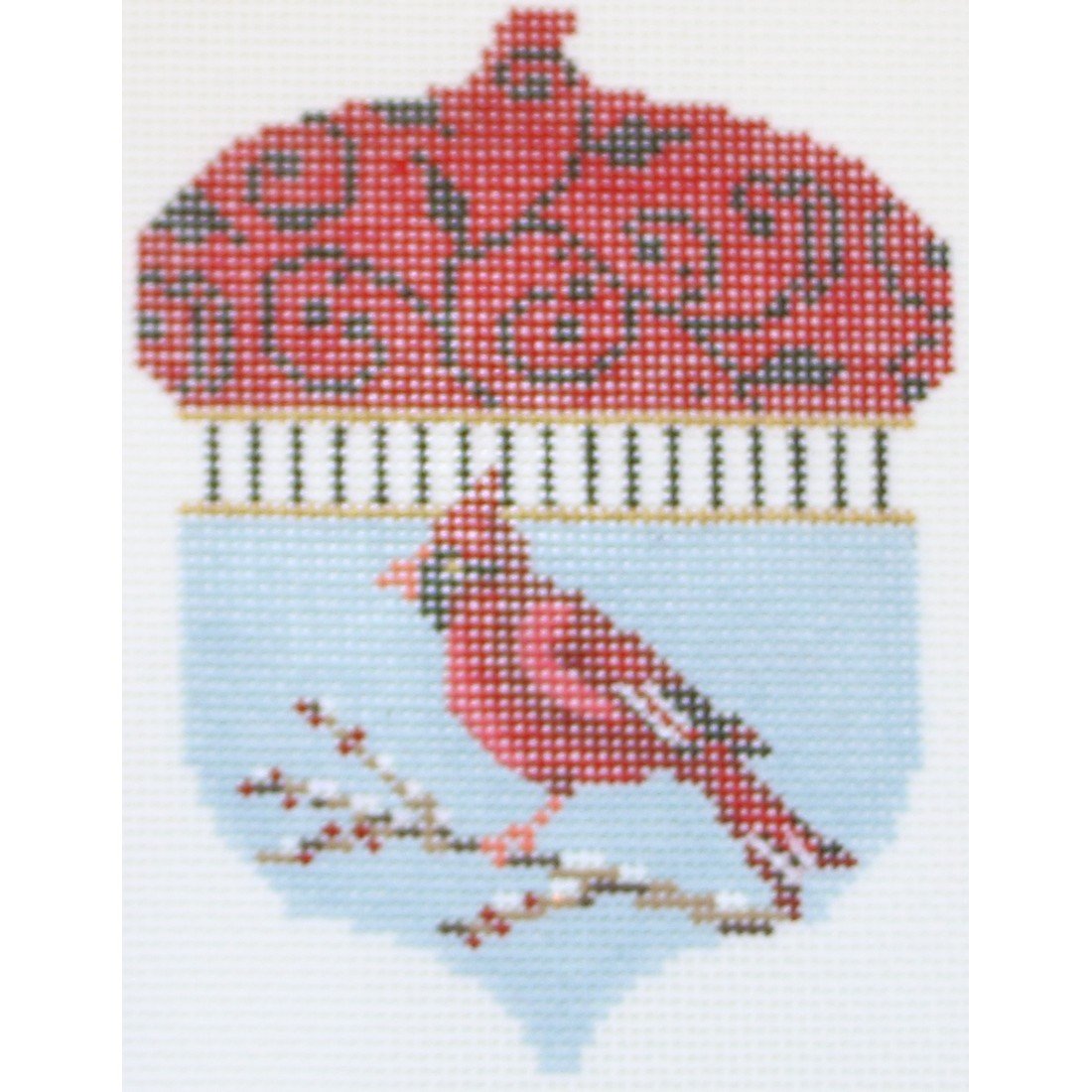 Winter Cardinal Acorn