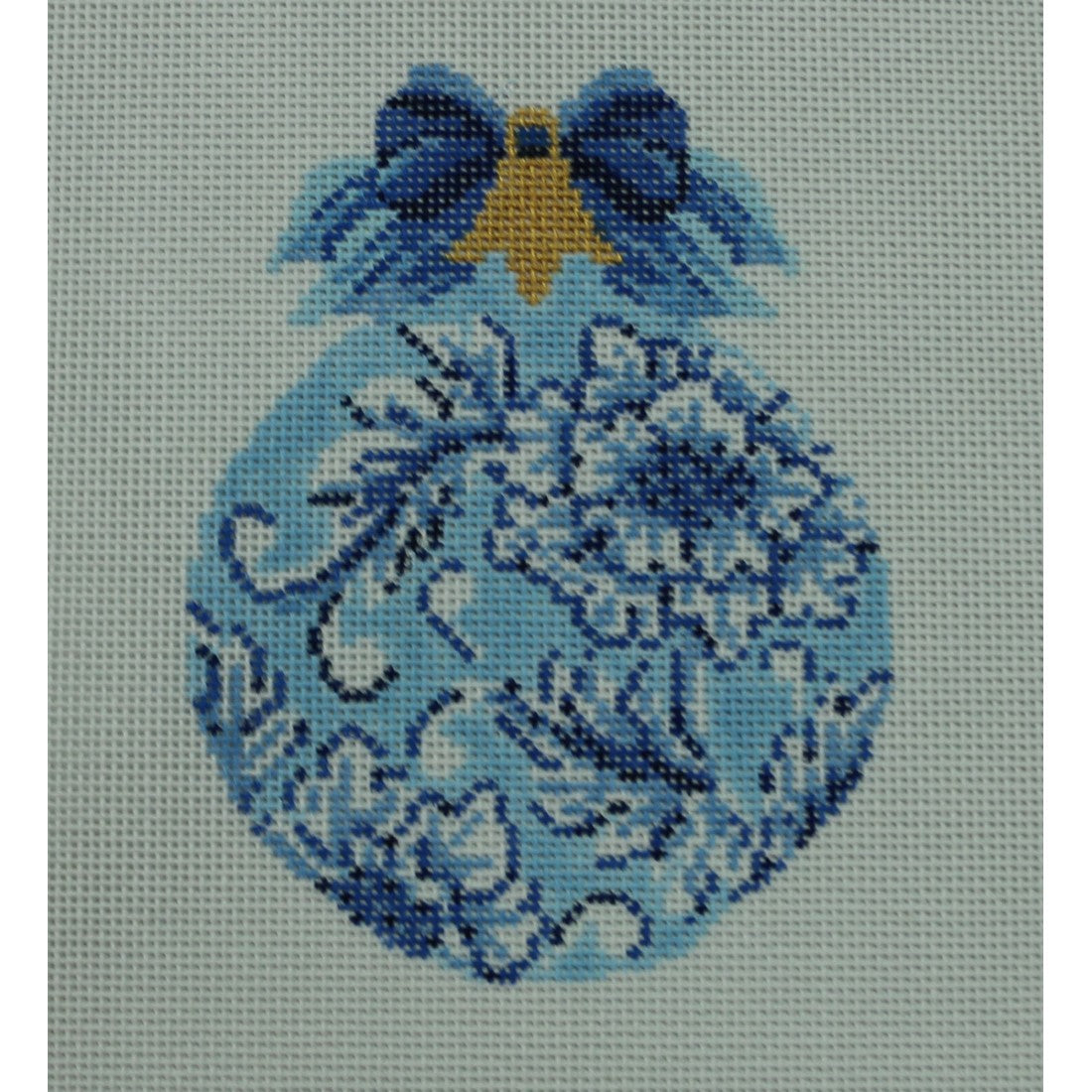 Pale Blue Chrysanthemum