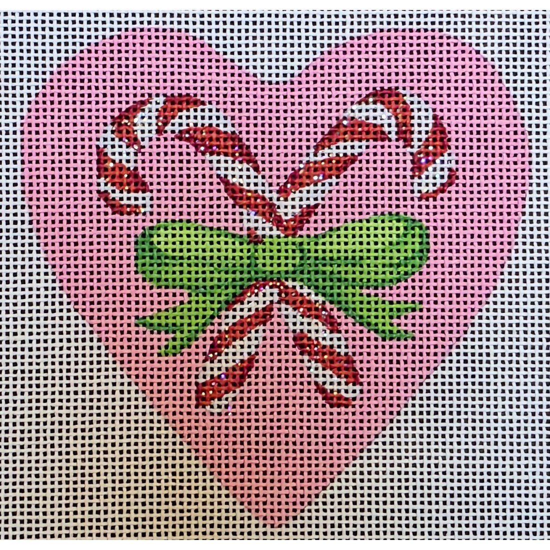 Candy Cane Heart