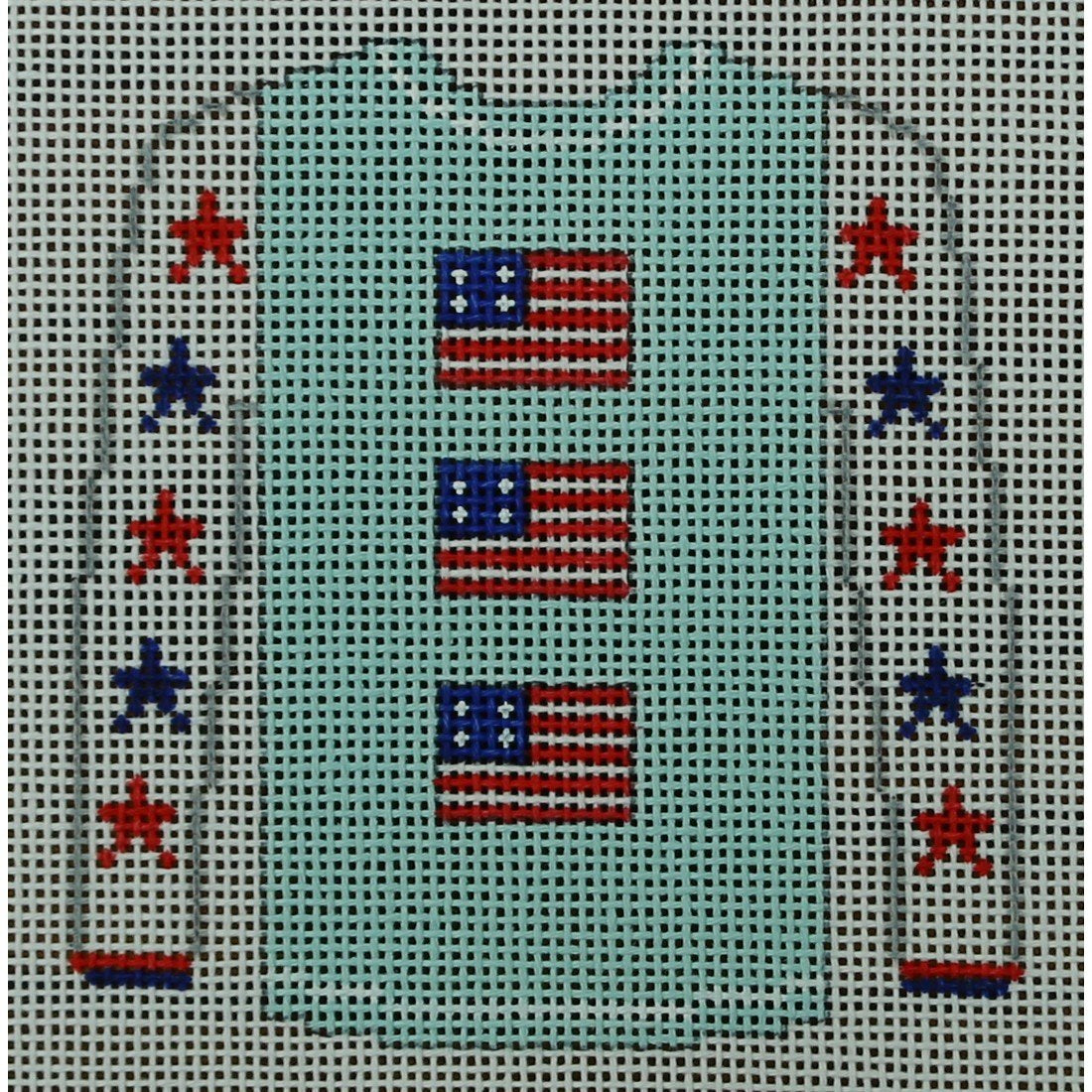 3 Flags Sweater, Star Sleeves