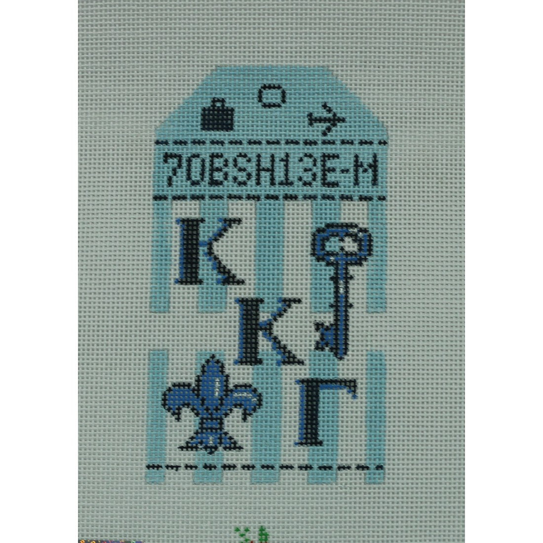 Sorority Travel Tag, Kappa Kappa Gamma