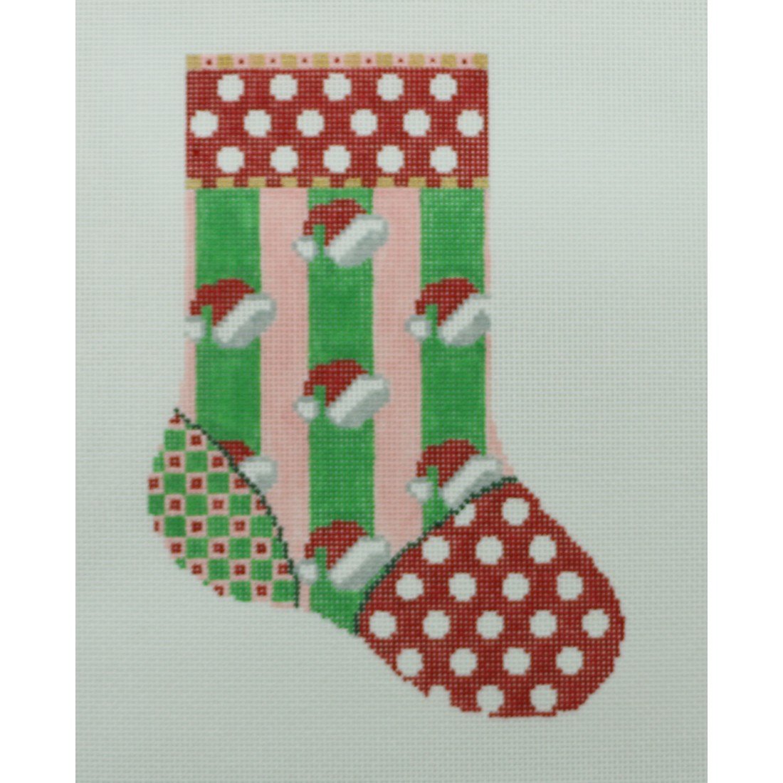 Vertical Stripes Mini Sock