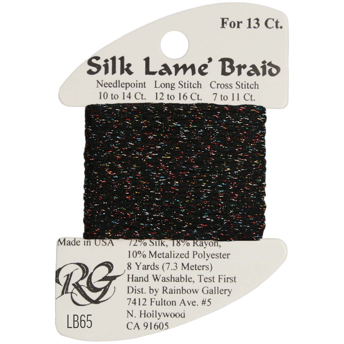 Silk Lame Braid 13 ct., Group 1