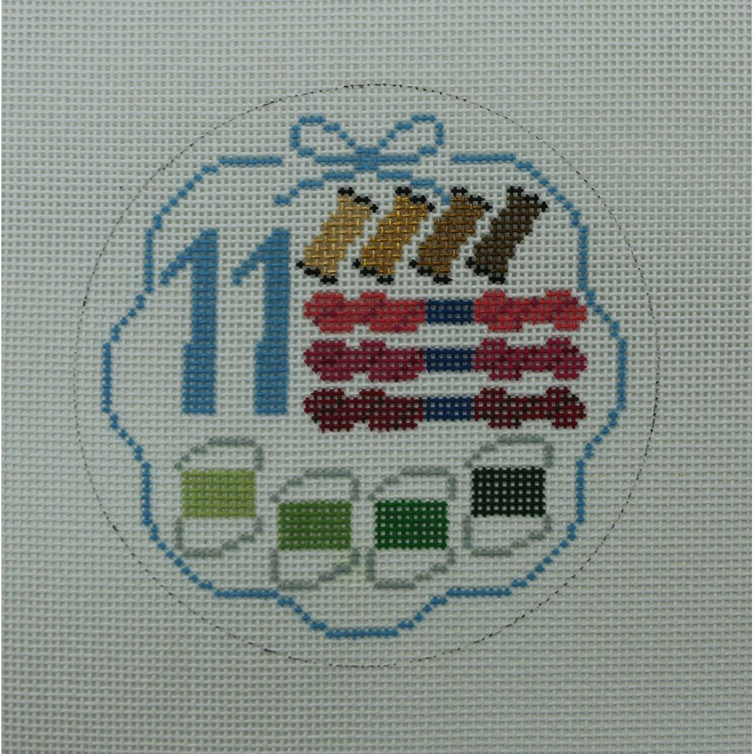 12 Days of Stitching - Fibers