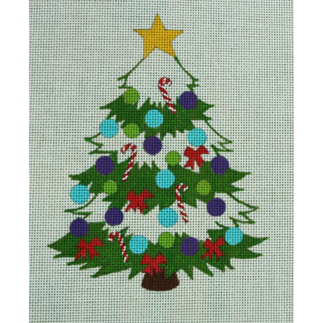 Funky Christmas Tree Green