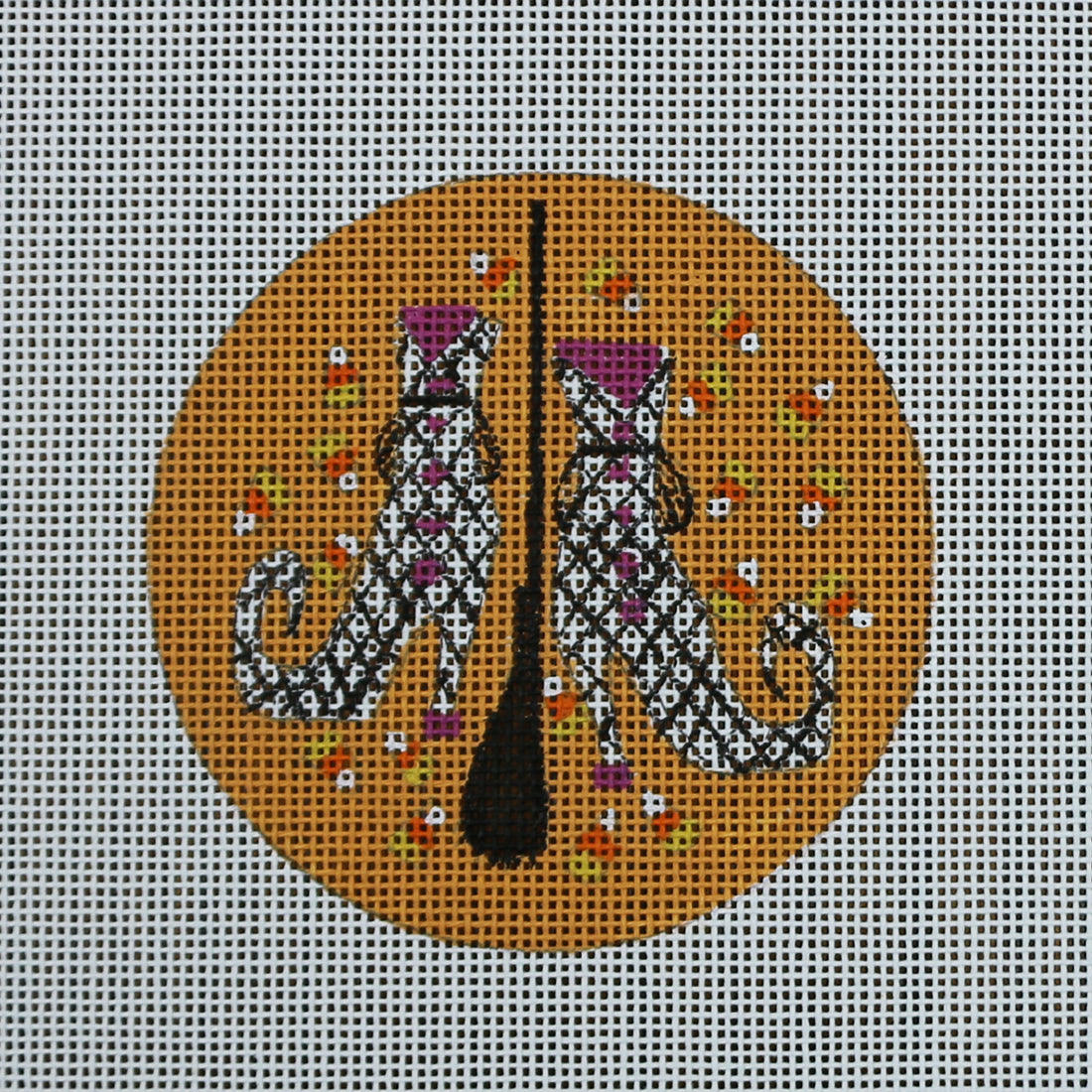 Harlequin Witch Shoes