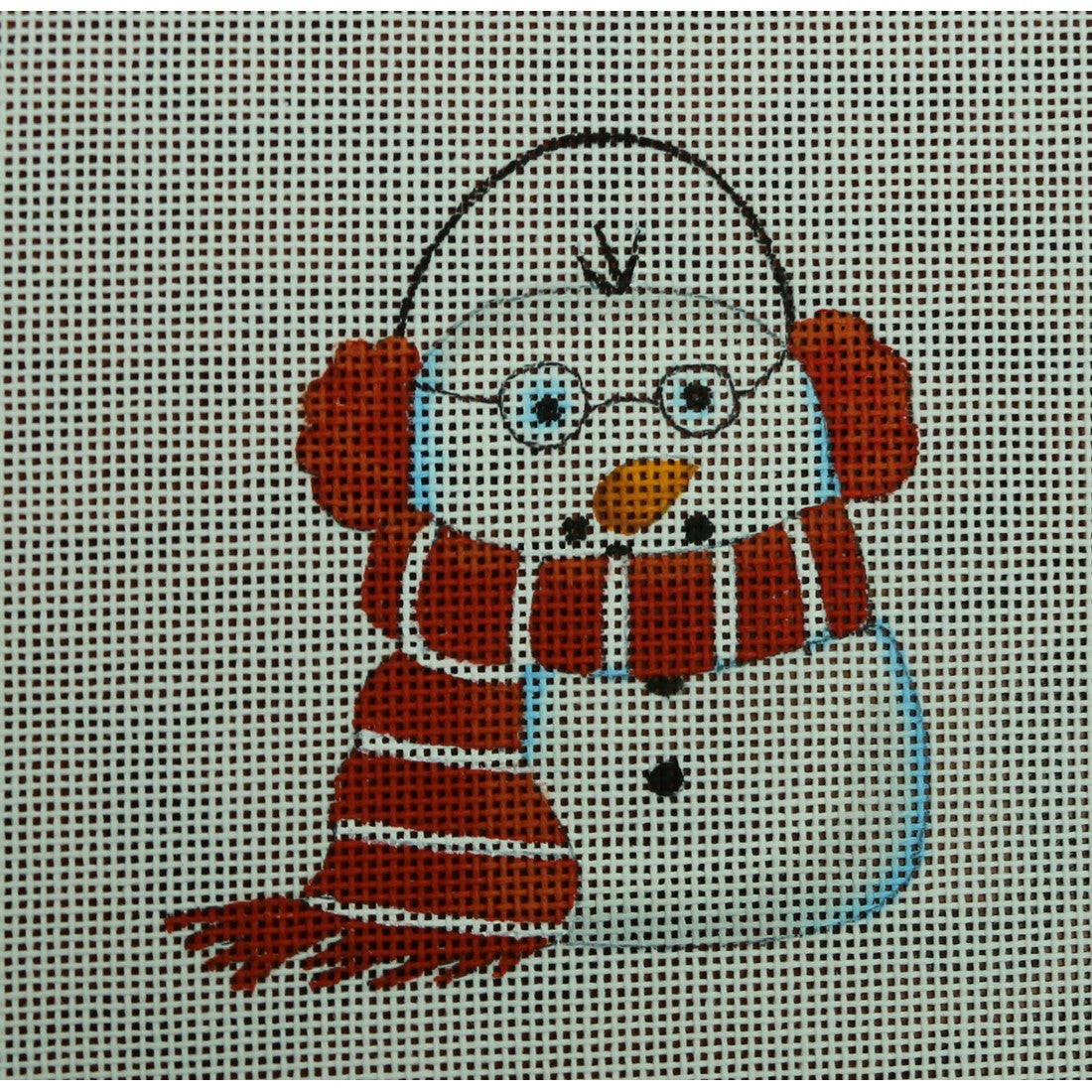 Snowman with Earmuffs