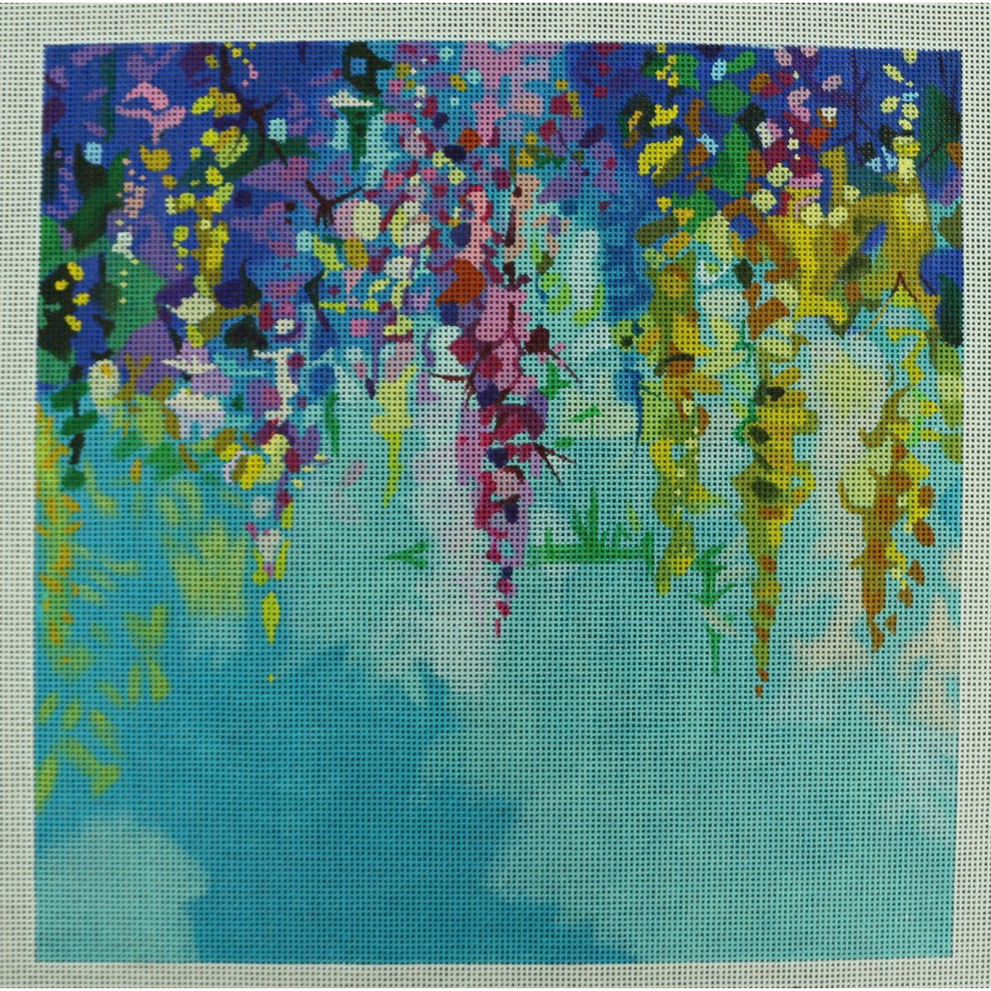 Watercolor Floral, 13 mesh