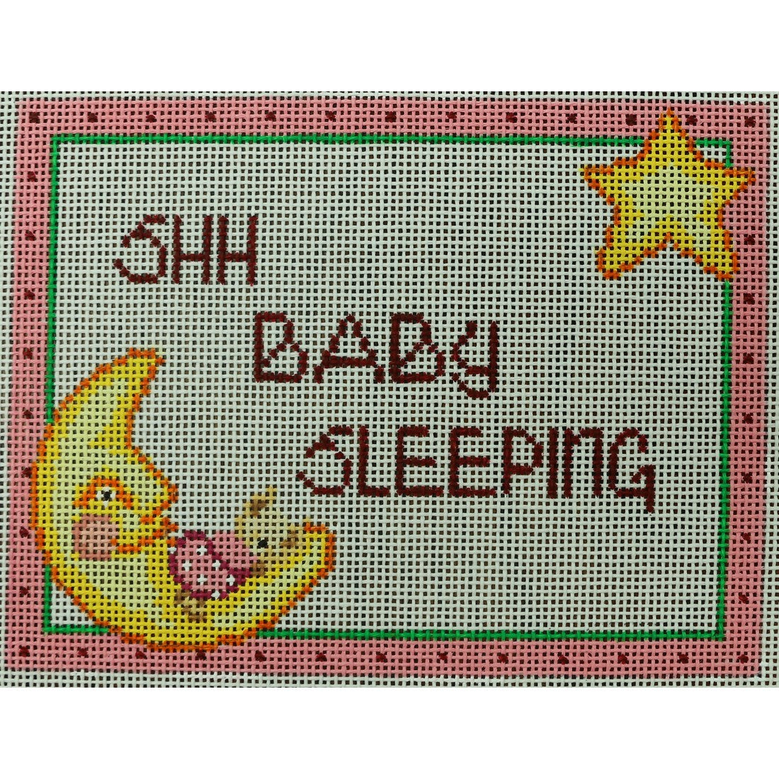 Bunny Sleeping on the Moon