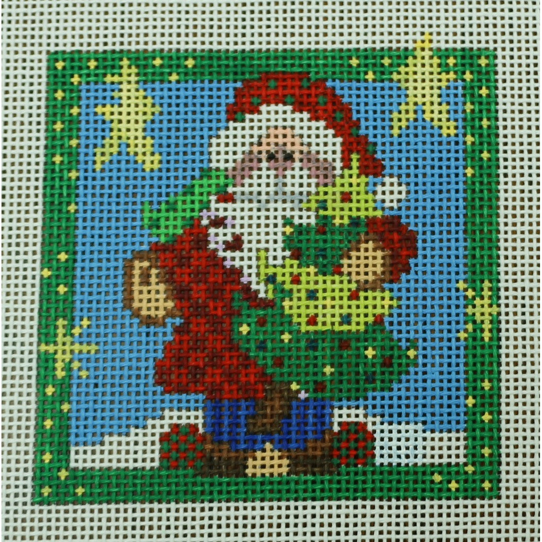 Santa and the Tree