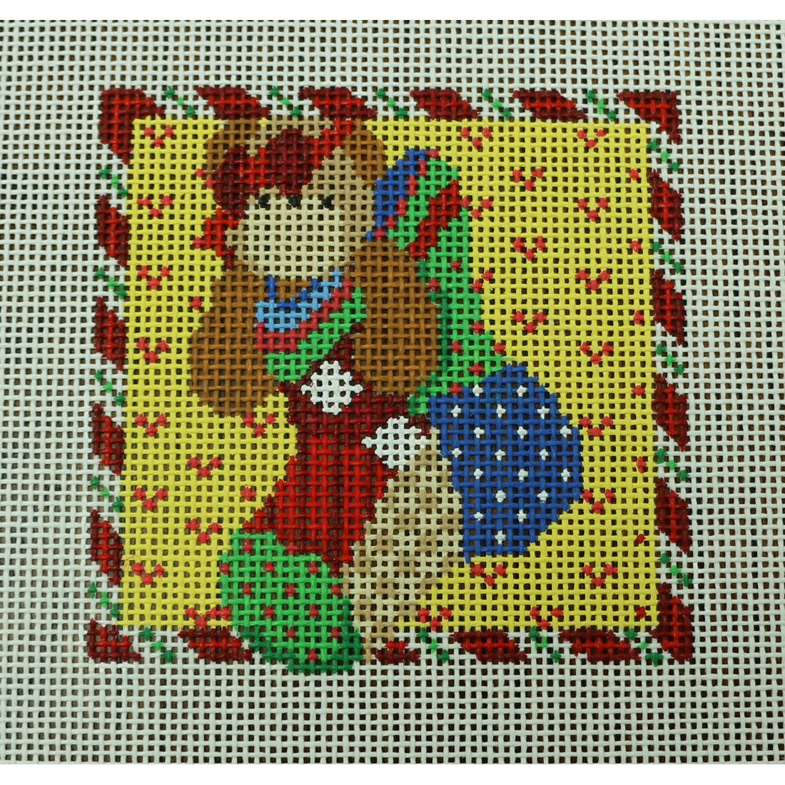 Girl Bear Stocking