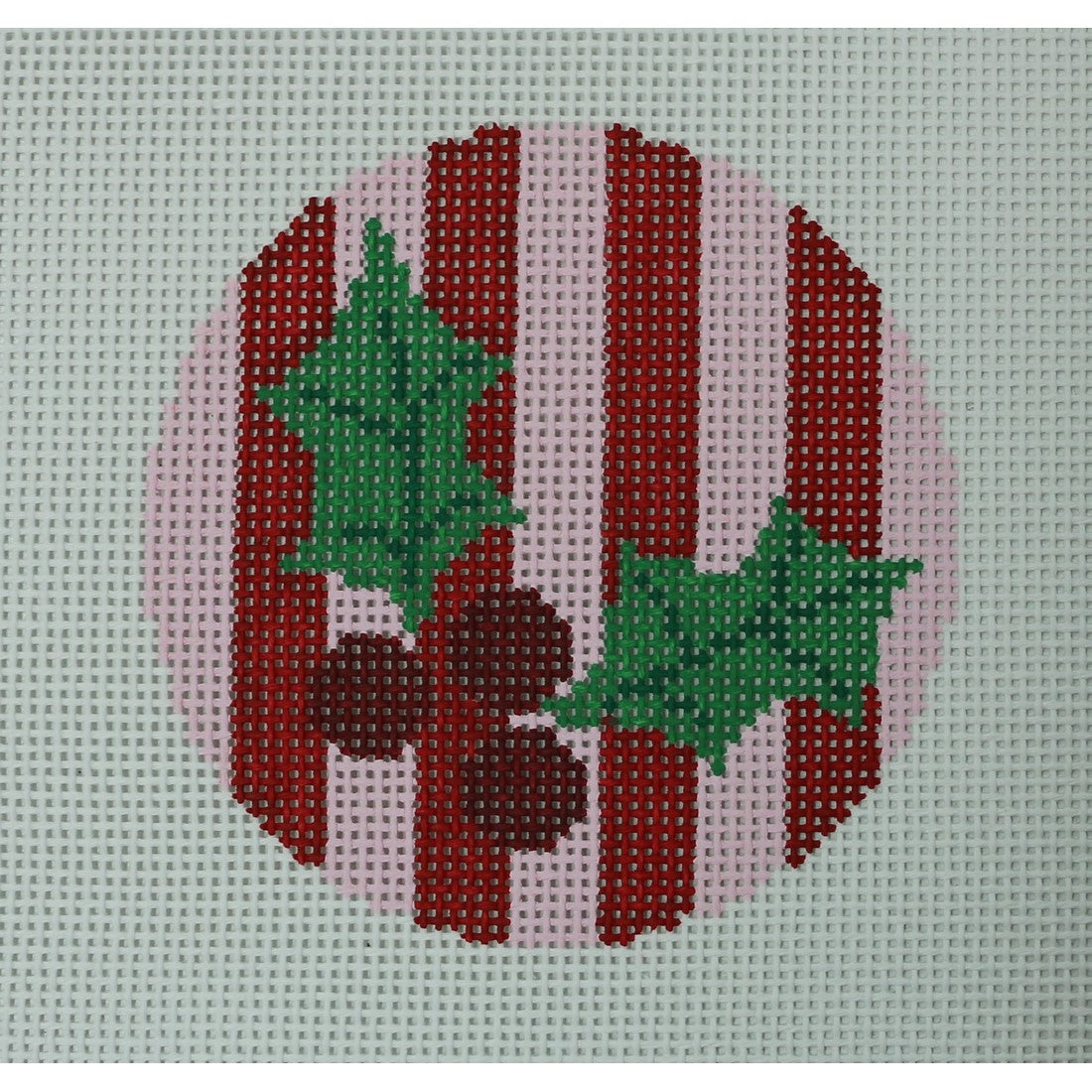 Holly, Pink & Red Stripes