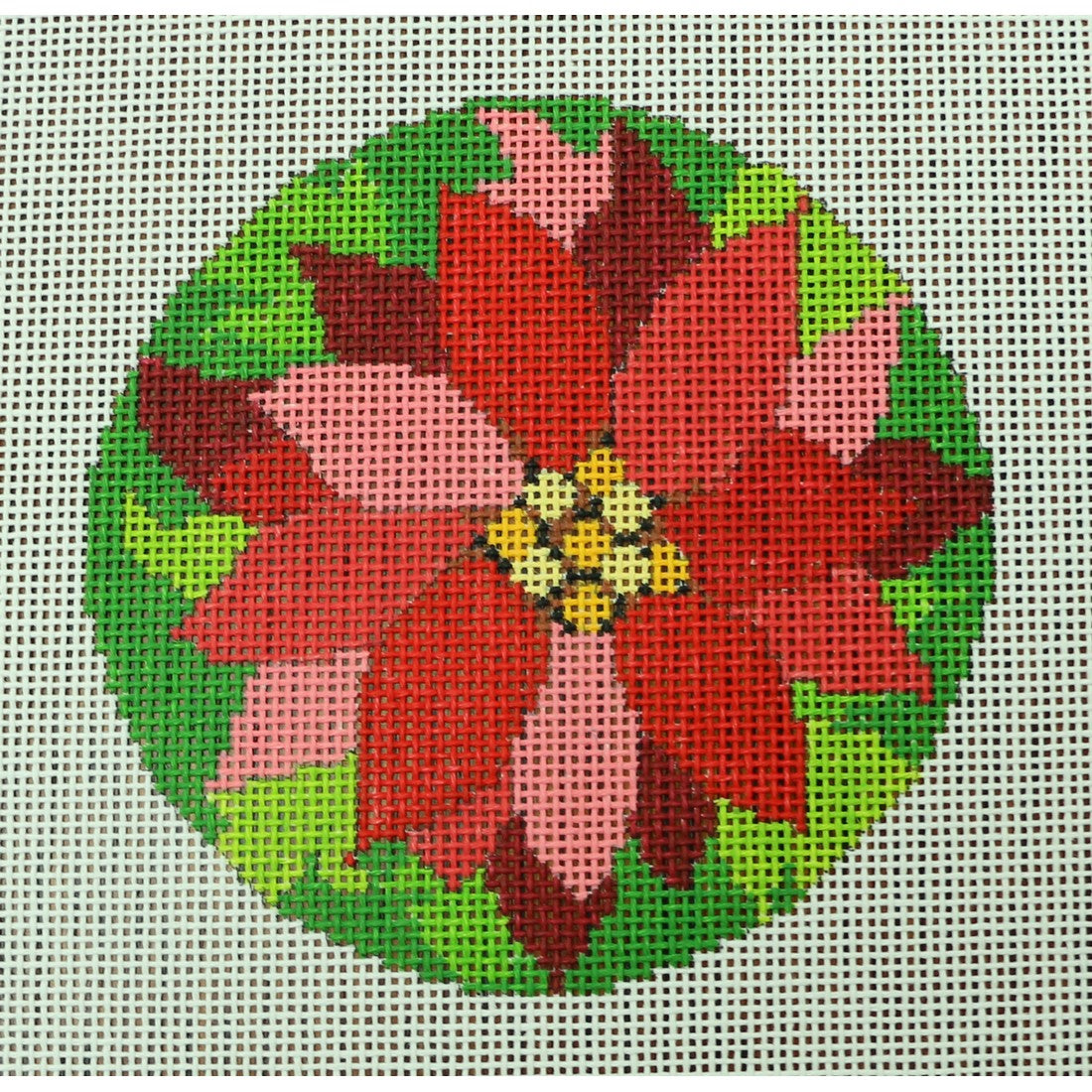 Poinsettia Round