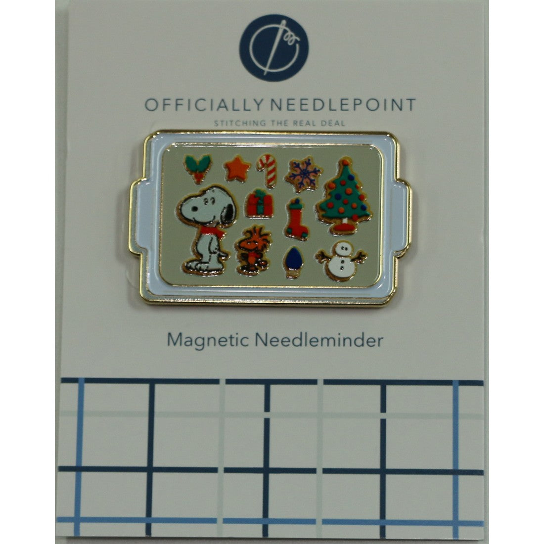 Peanuts Gingerbread Cookie Tray Needle Minder