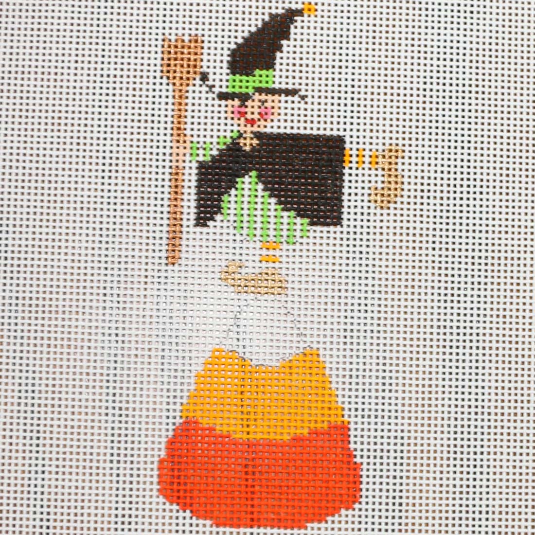 Candy Corn Witch