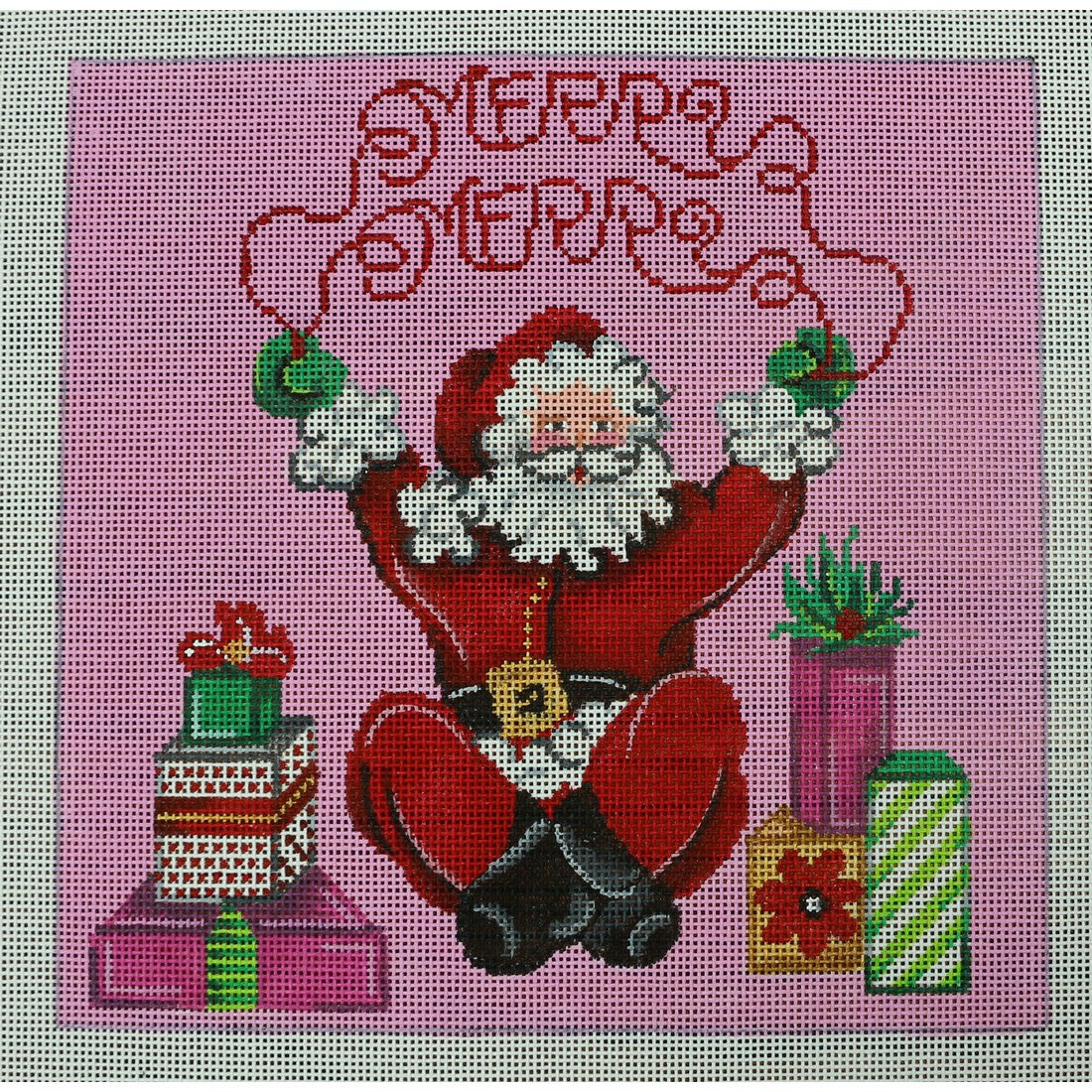 Santa Sign, Merry Merry