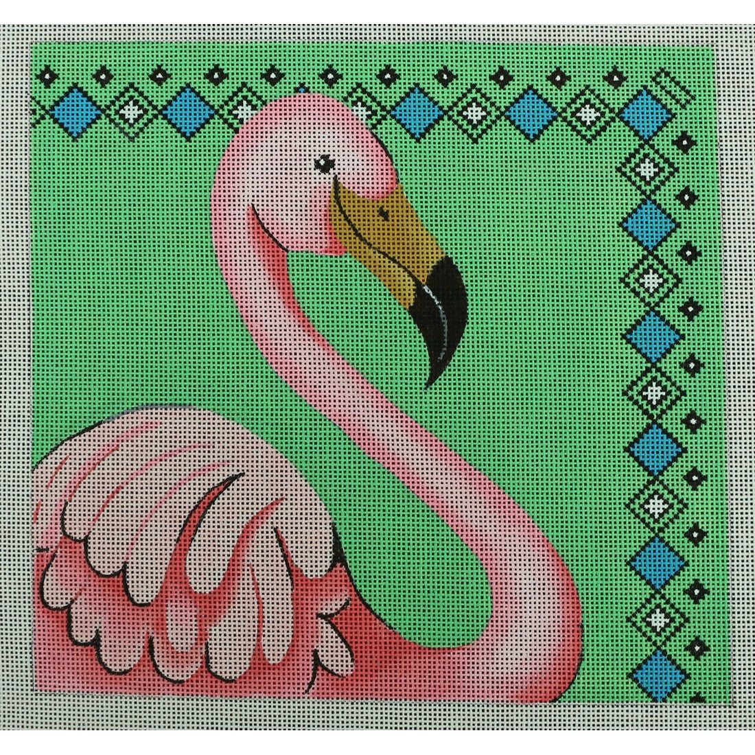 Single Flamingo