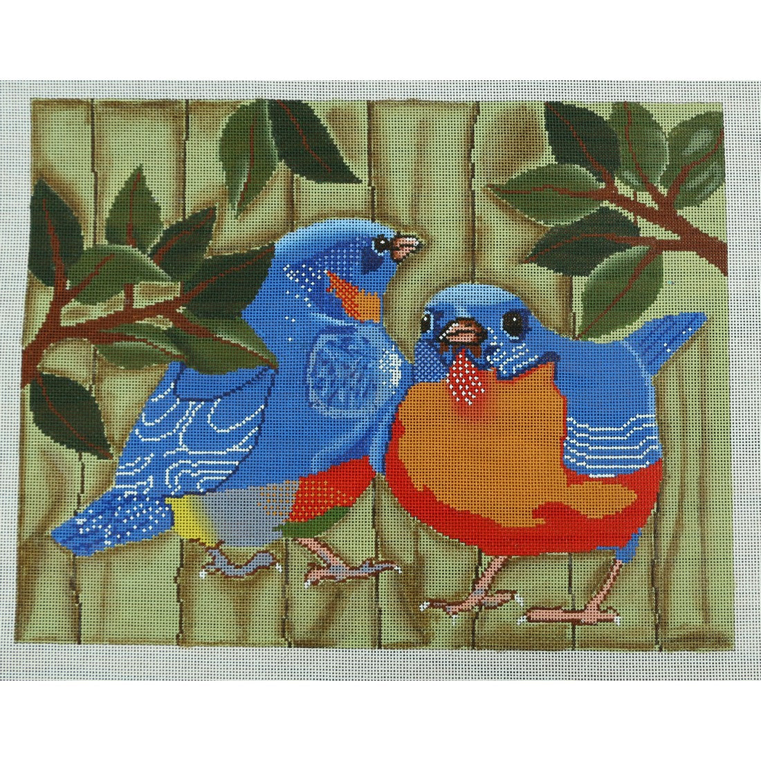 Red Breasted Pair
