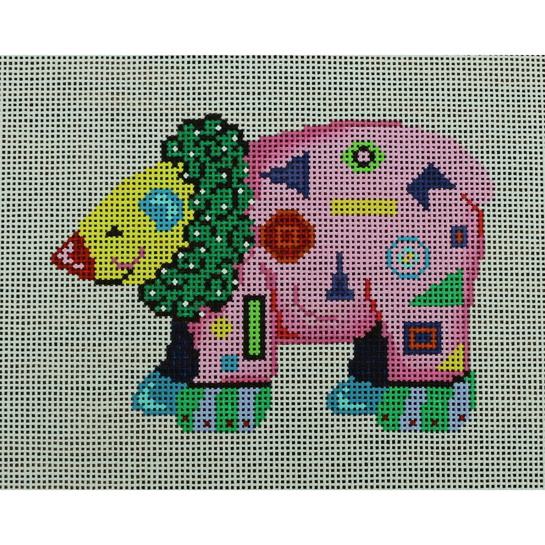 Pink Bear, Wreath