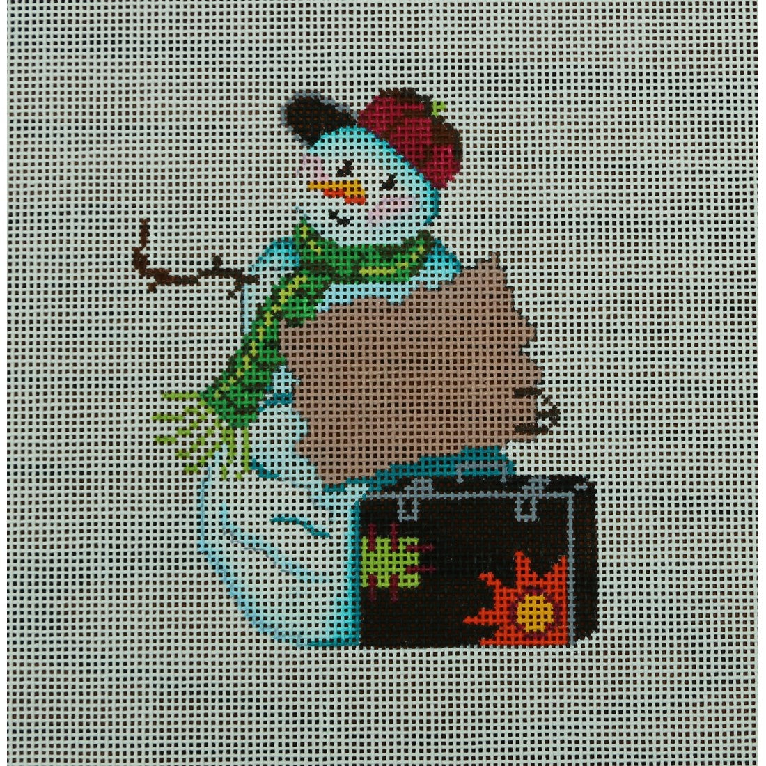 Hitch-Hiking Snowman