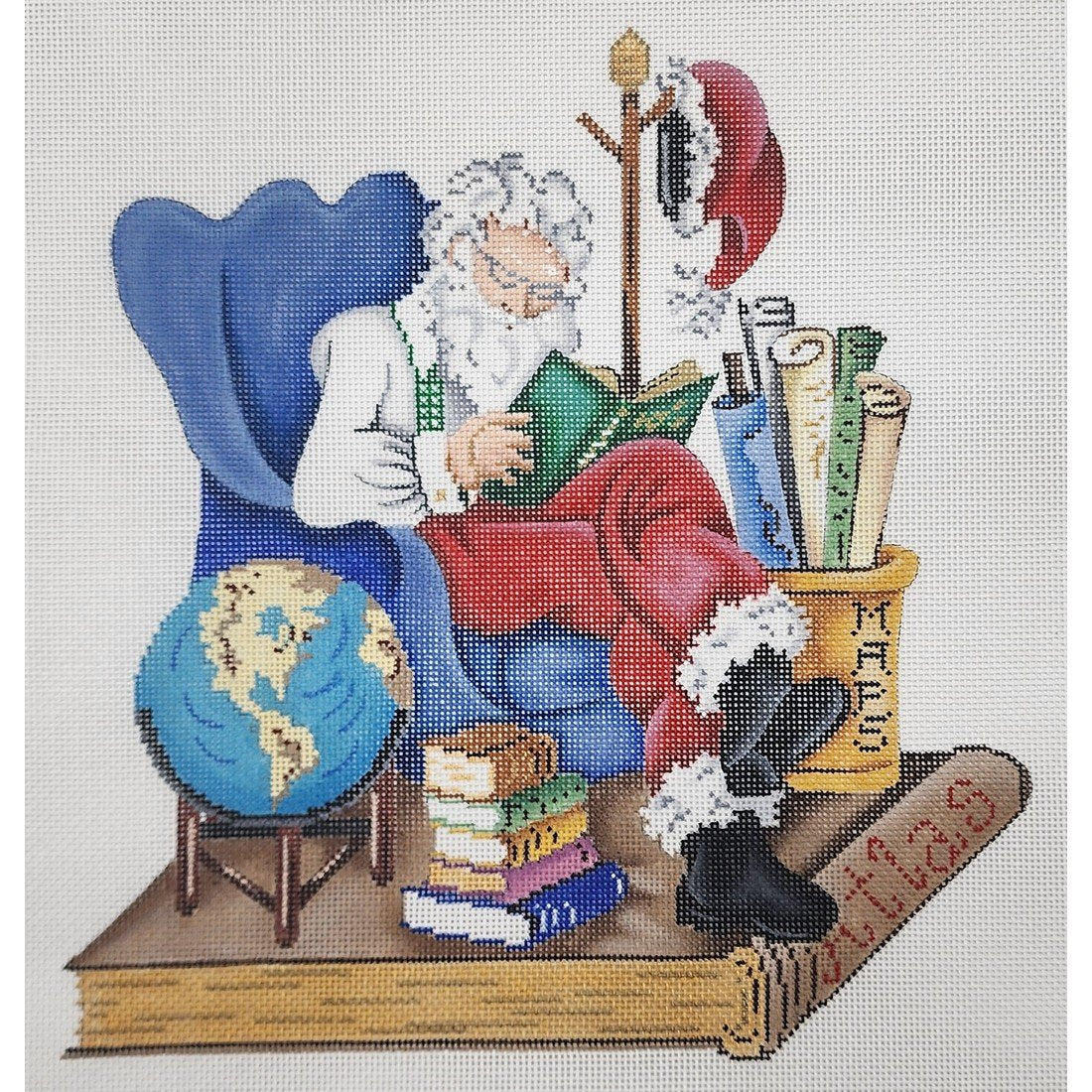 Santa Making Travel Plans