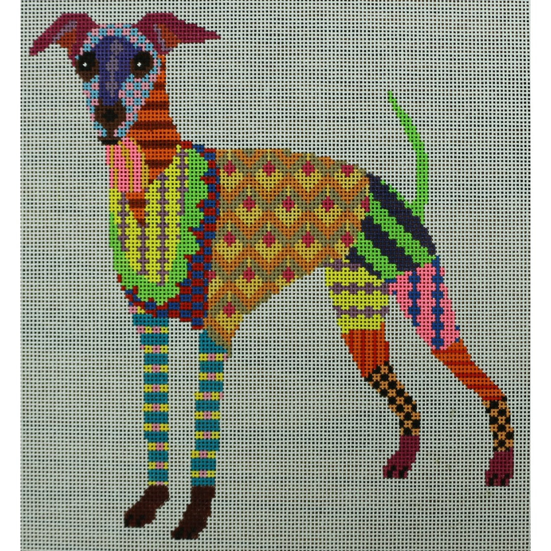 Colorful Greyhound