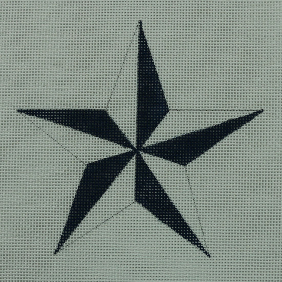 Blue & White Star