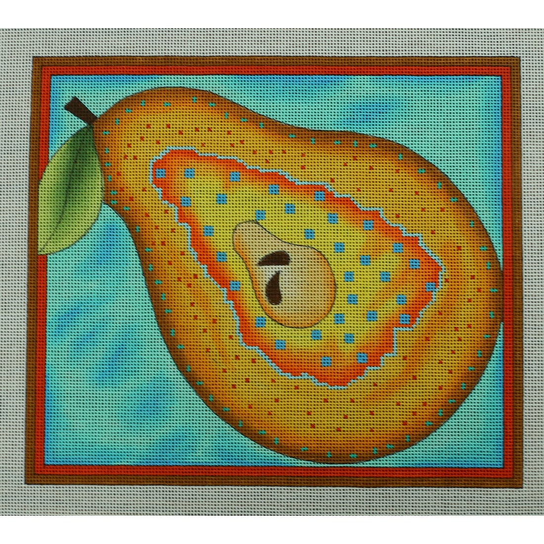 Patterned Pear