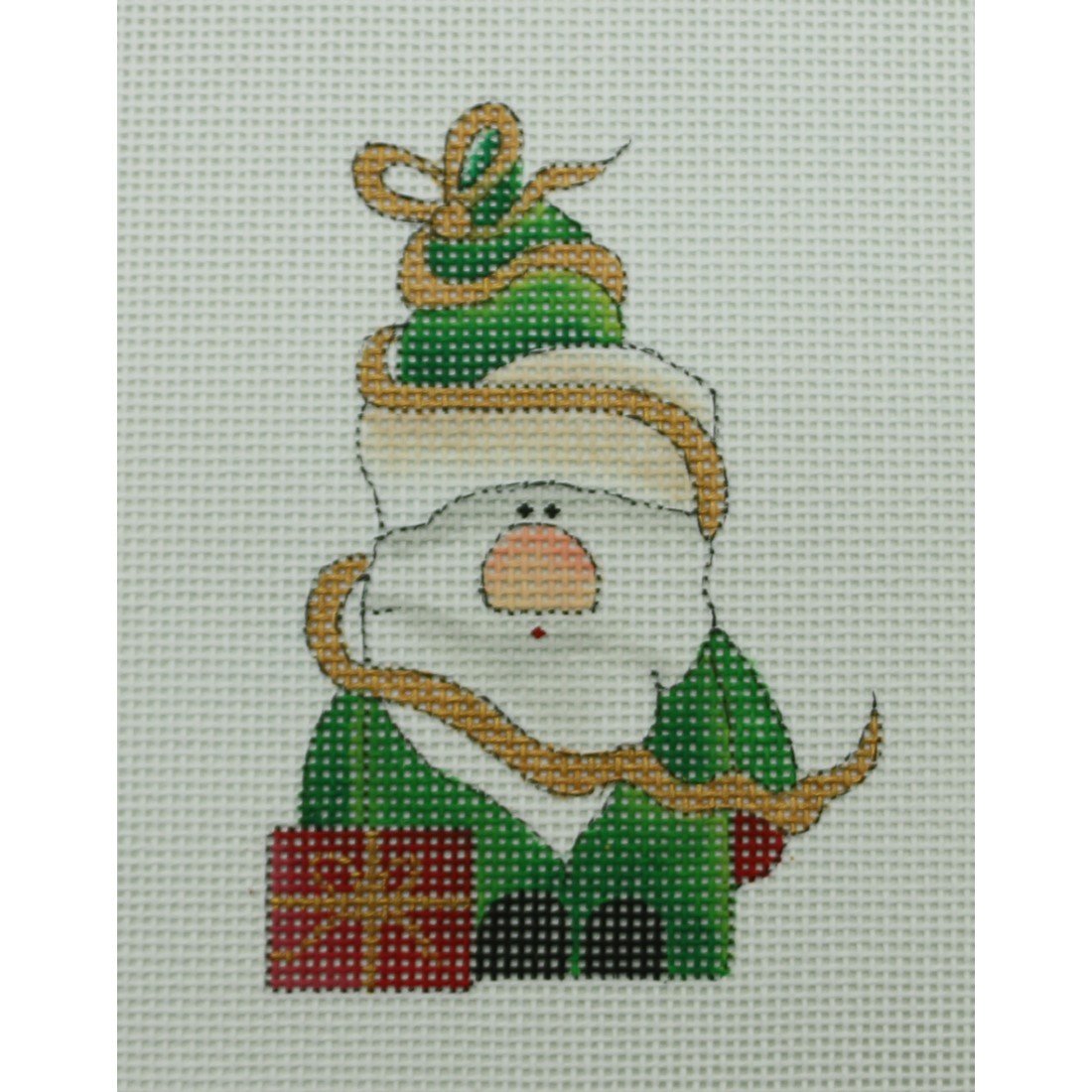 Santa Gnome w/ Ribbons