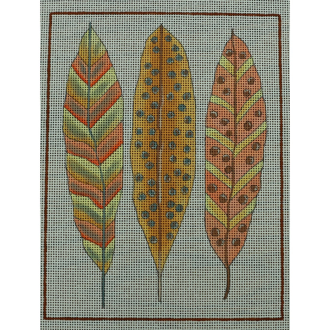 Feather Study, Gold