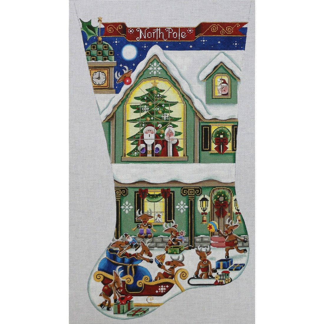 North Pole, Santa/Reindeer