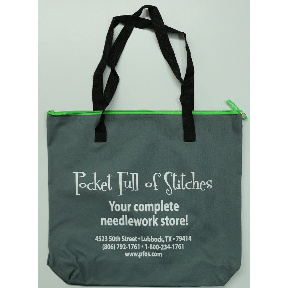 Grey & Lime PFOS Bag