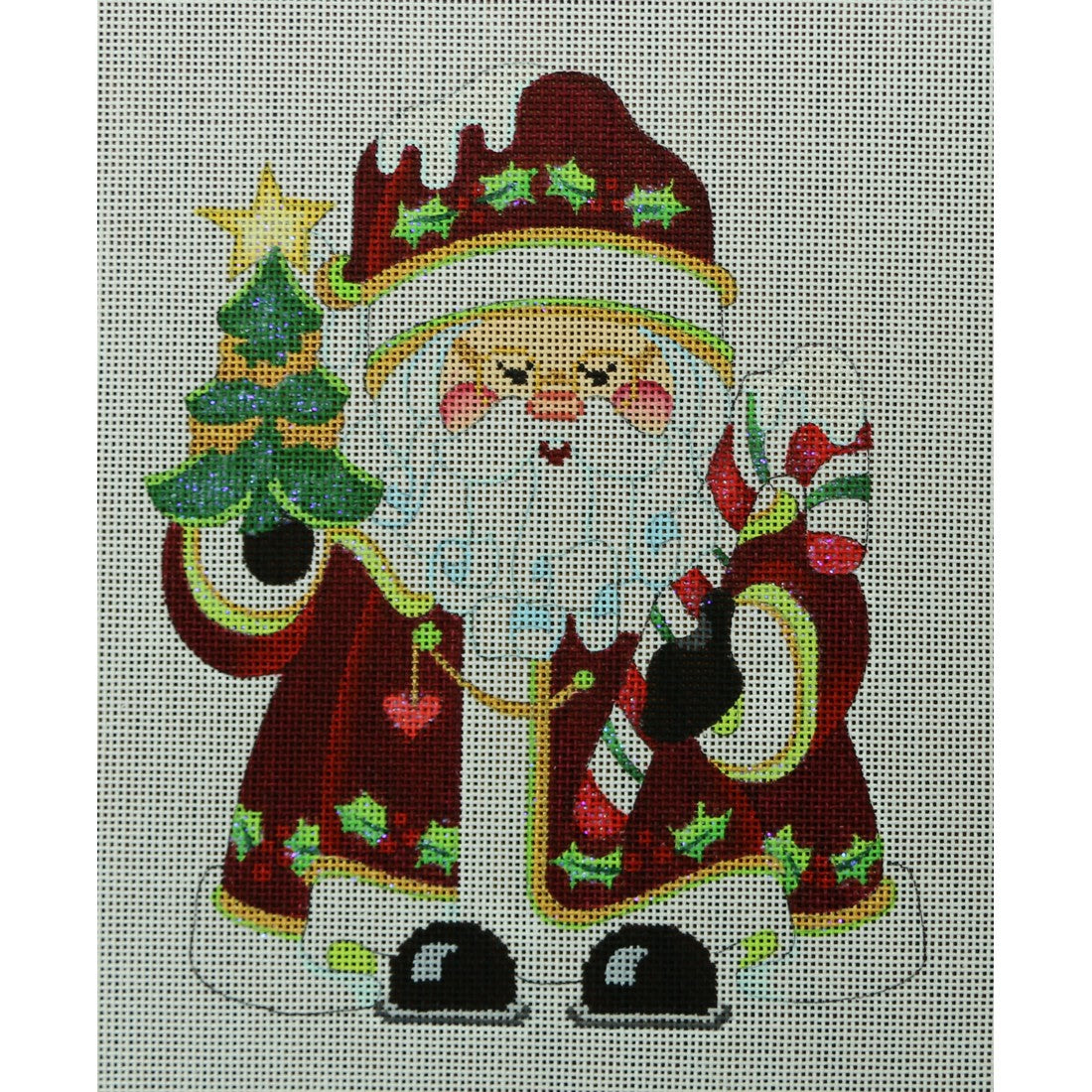 Squatty Santa with Candy Cane