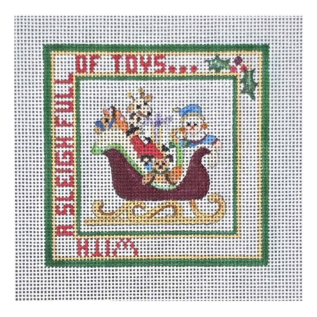 With a Sleigh Full of Toys