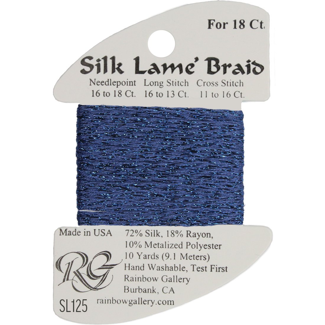 Silk Lame Braid 18 ct., Group 2