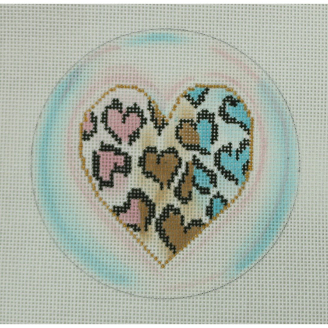 Animal Print Heart