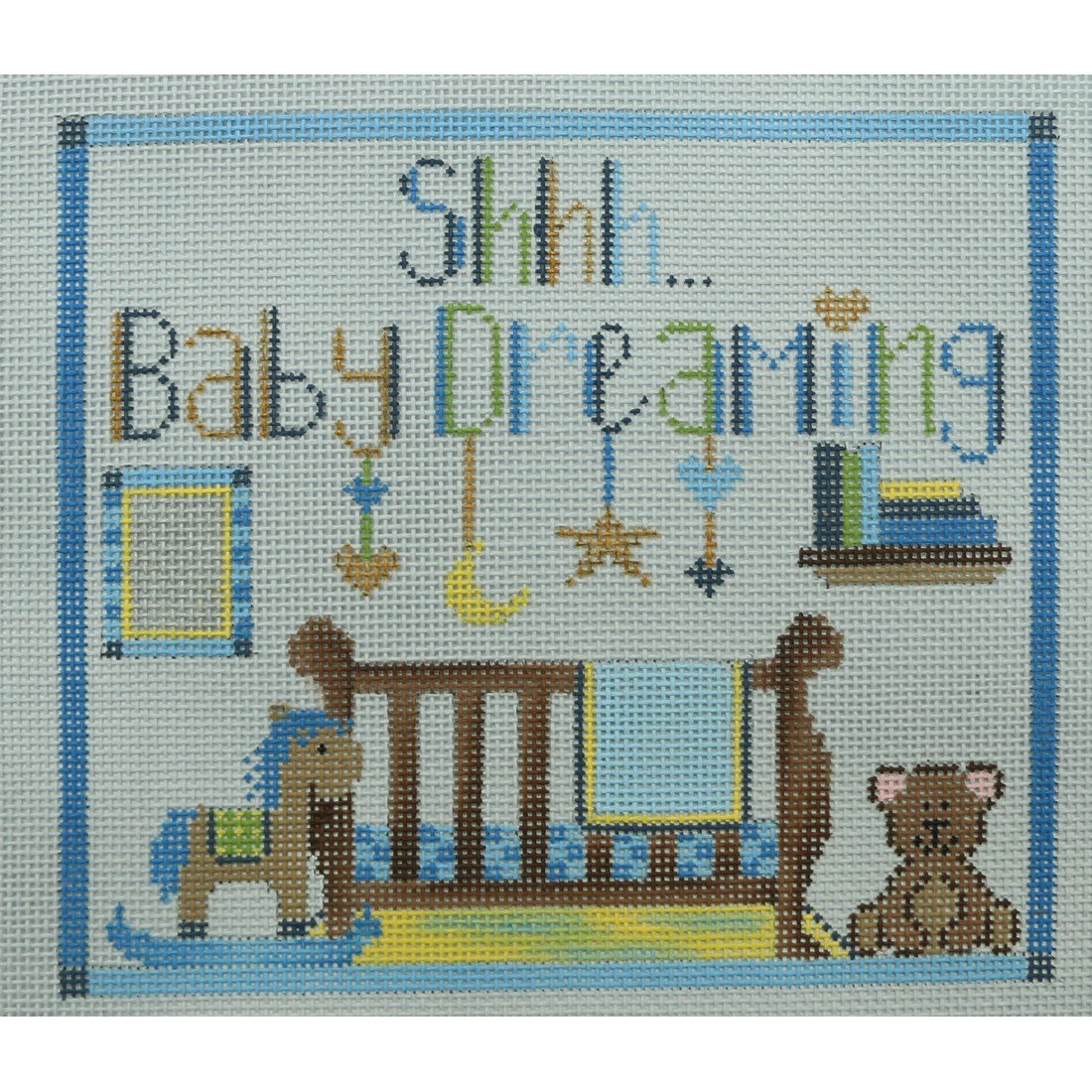 Shhh...Baby Dreaming, Blue