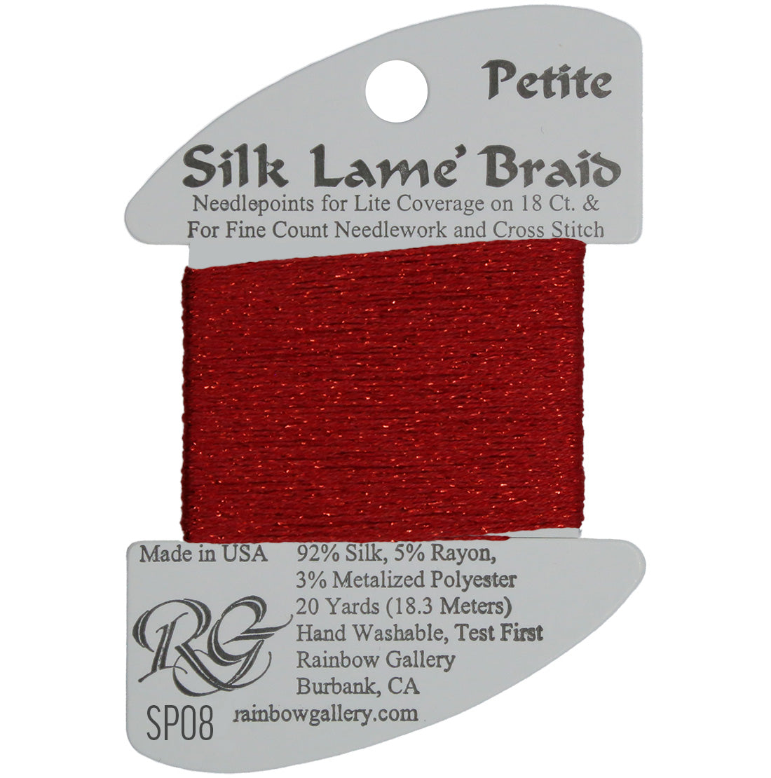 Petite Silk Lame Braid, Group 1