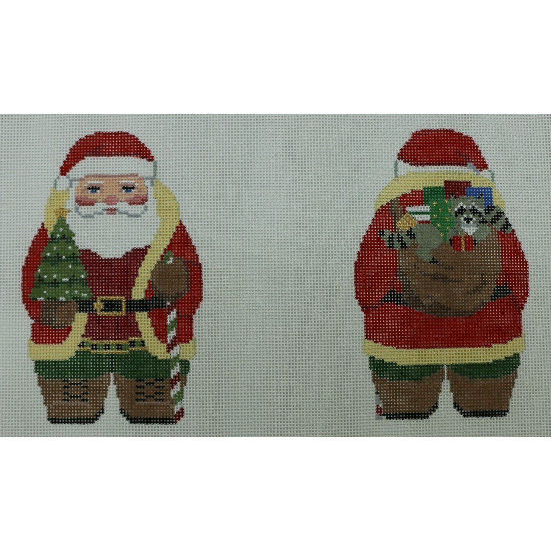 Woodsman Santa, 2-sided, 13 mesh