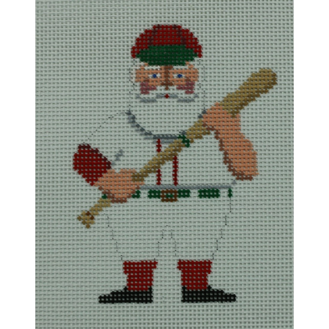 Baseball Santa