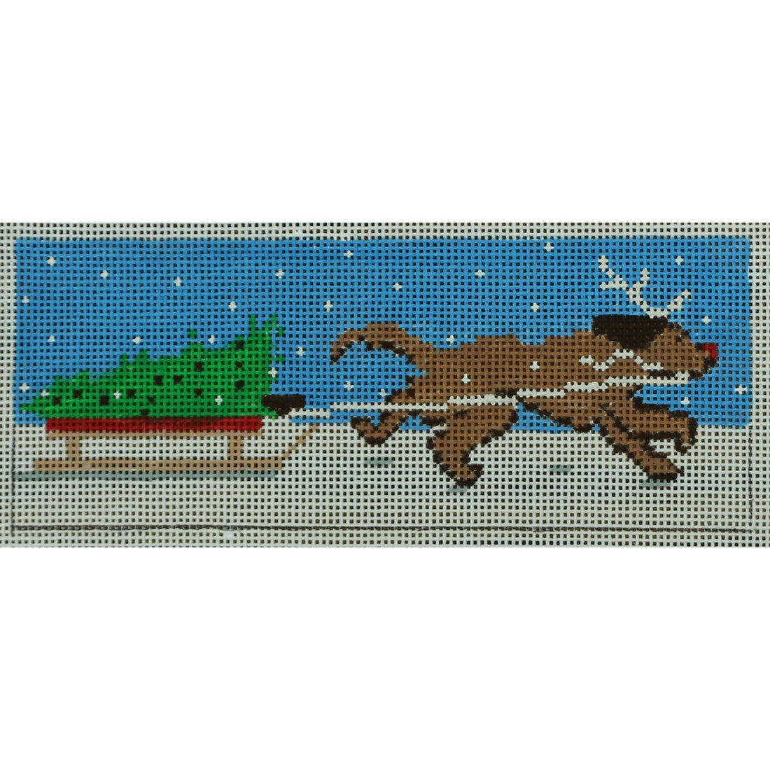 Santa's Helper, Chocolate Lab