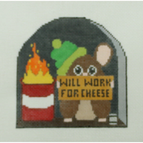 Will Work for Cheese Mouse House