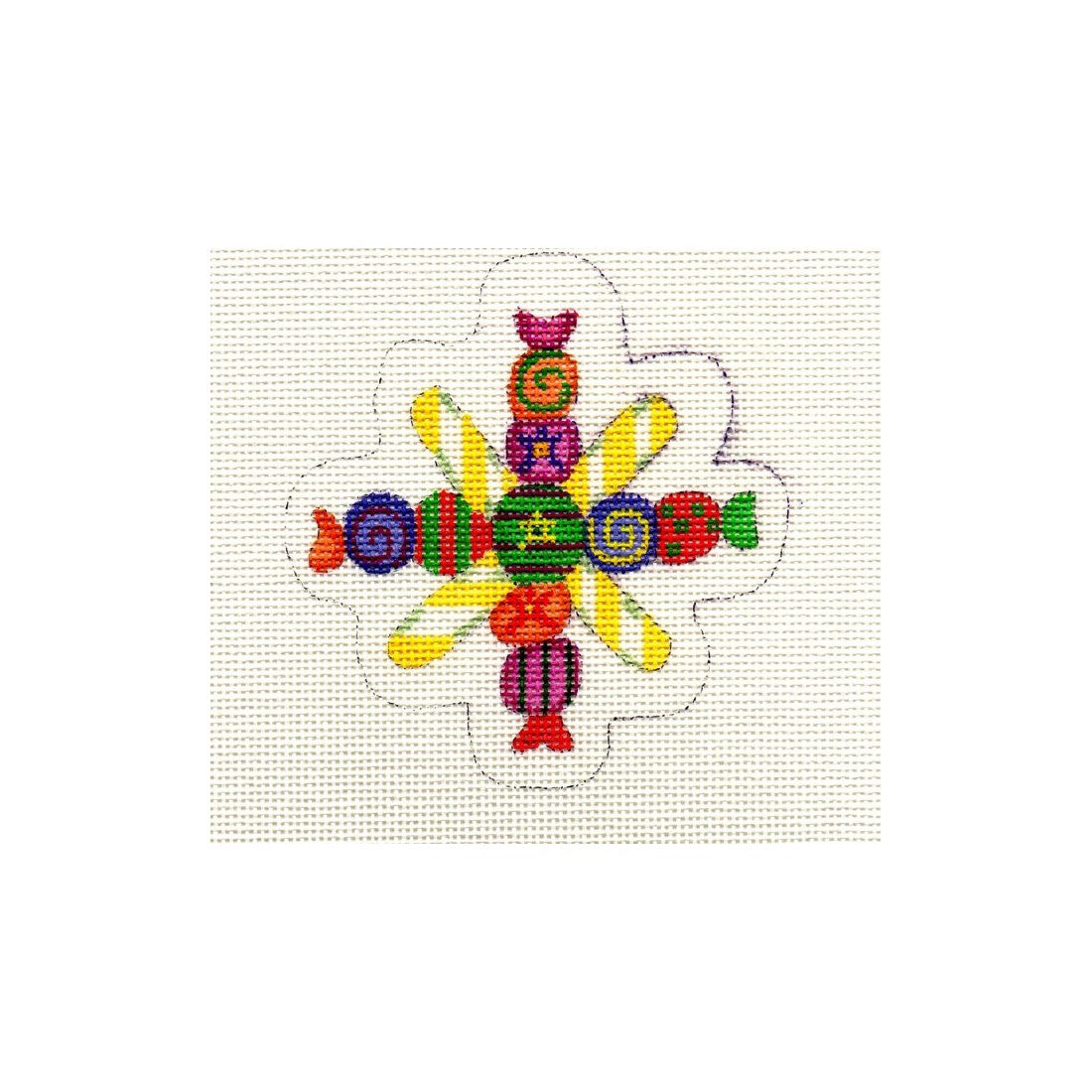 Candy Snowflake 1