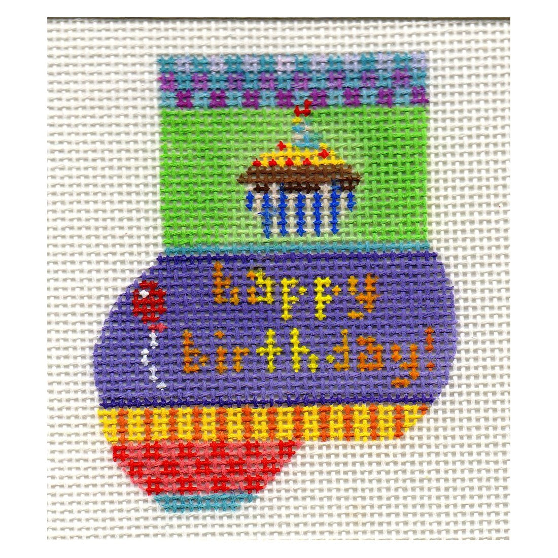 Happy Birthday Munchkin Sock