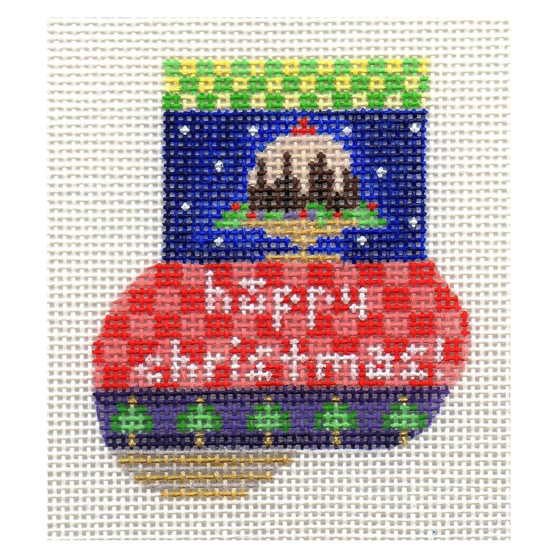 Happy Christmas Munchkin Sock