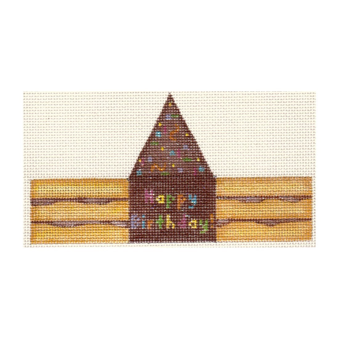 3D Happy Birthday Slice