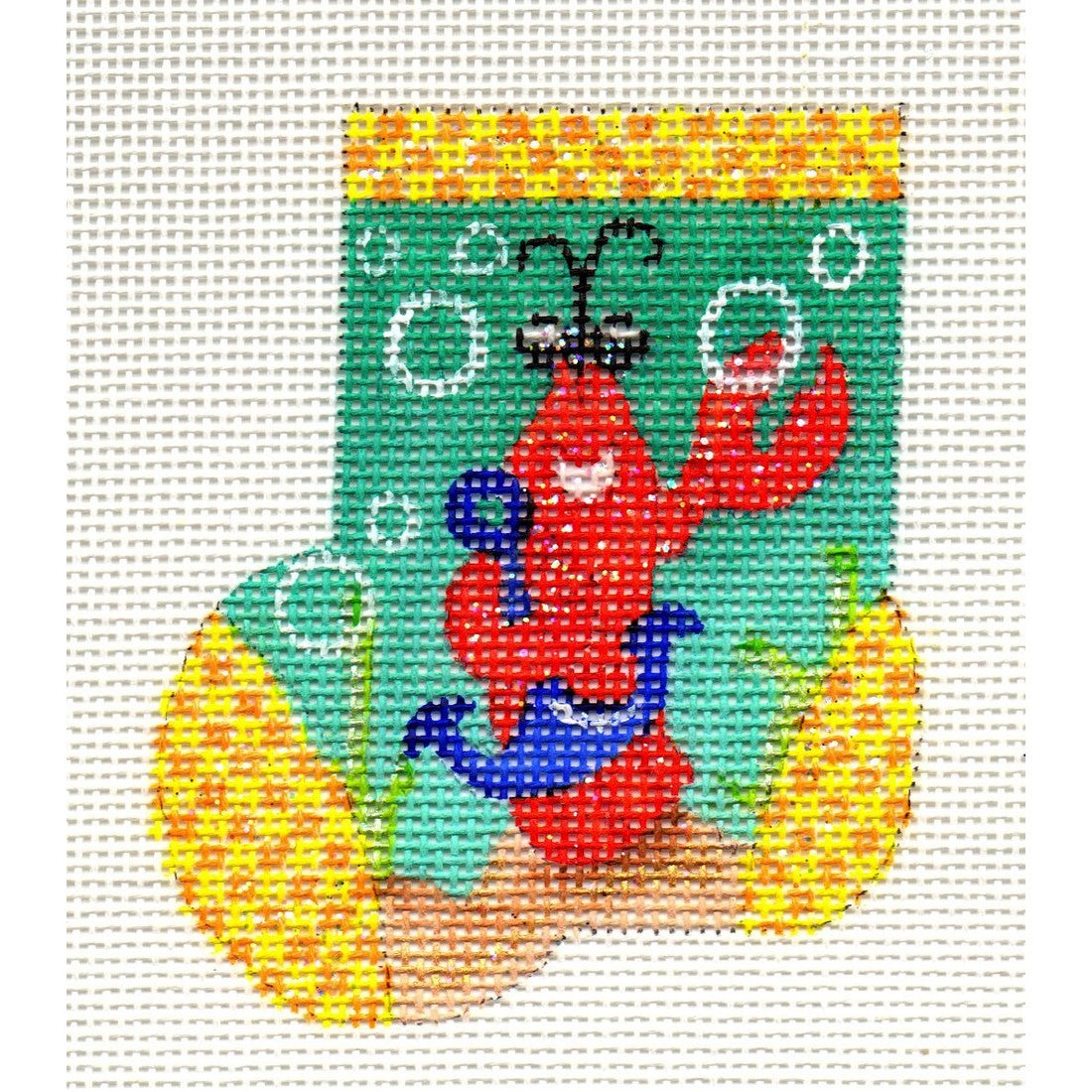 Crazy Crayfish Munchkin Sock