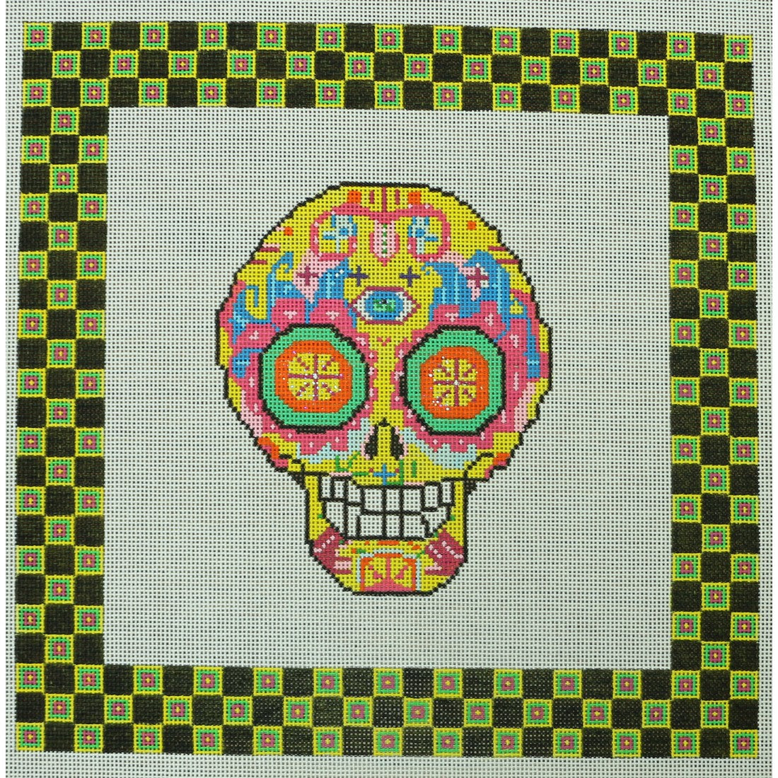 Skull #4 w/ Border