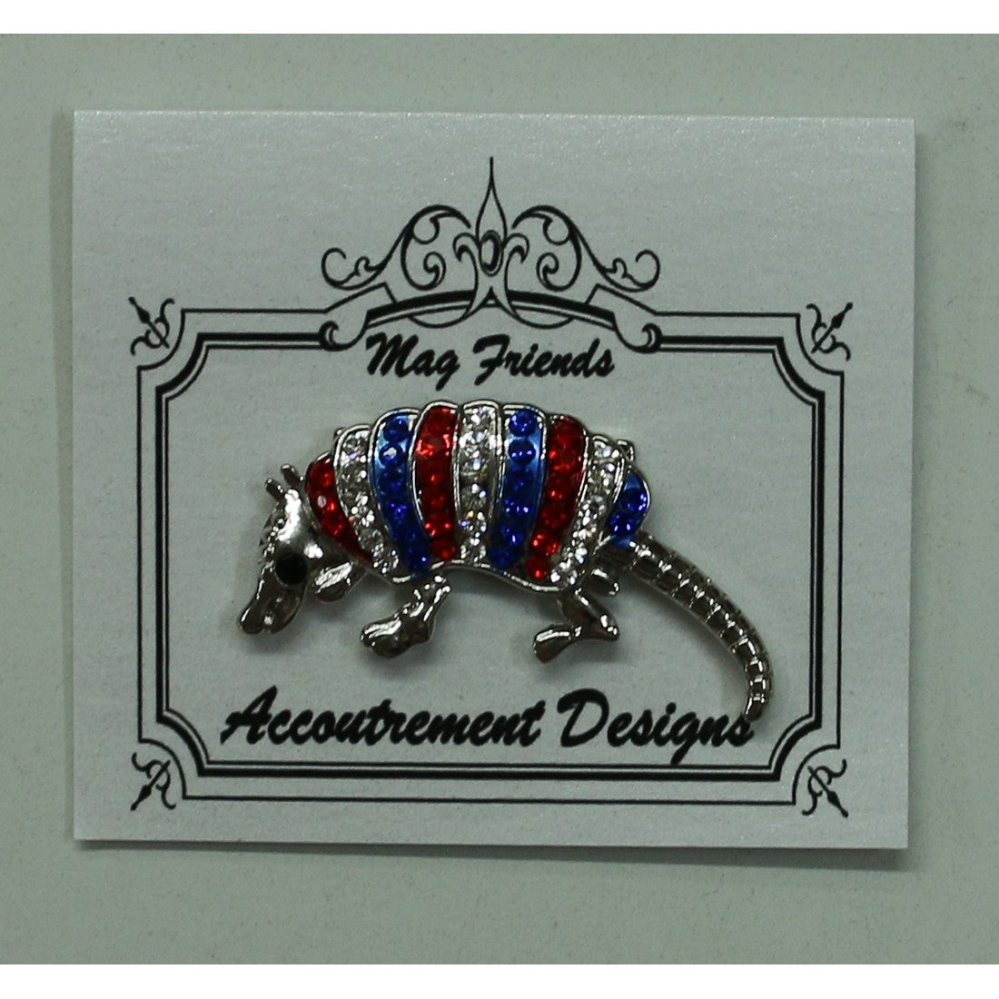 Red, White, & Blue Armadillo
