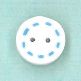 Tiny Blue & White Circle BW1009.T